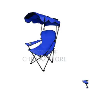 Outdoor Folding Camping Chair With Canopy.