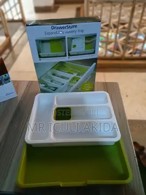 Drawer Store Expandable Cutlery Tray Shelf Organiser