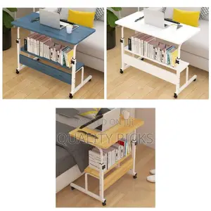 Overbed Corner Mobile Computer Work Sit-Stand Desk