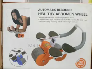 Automatic Rebound Healthy Abdomen Exercise Fitness Wheel