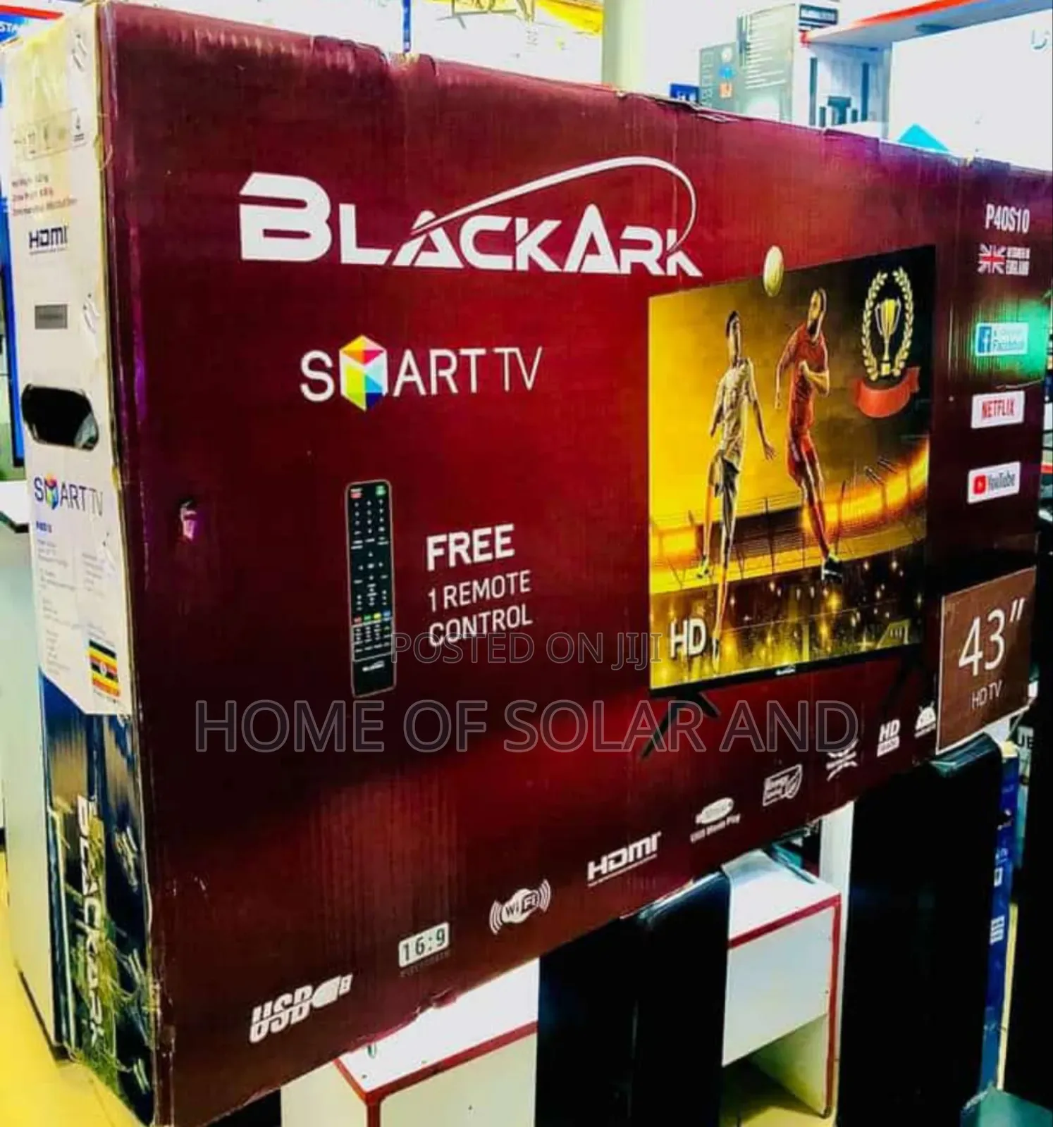 Black Ark 43" Smart