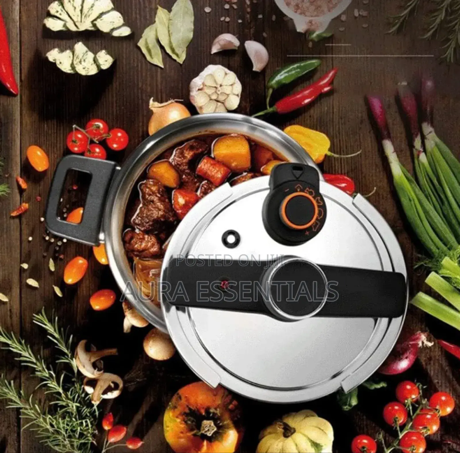 8L Classic Stainless Steel Pressure Cooker