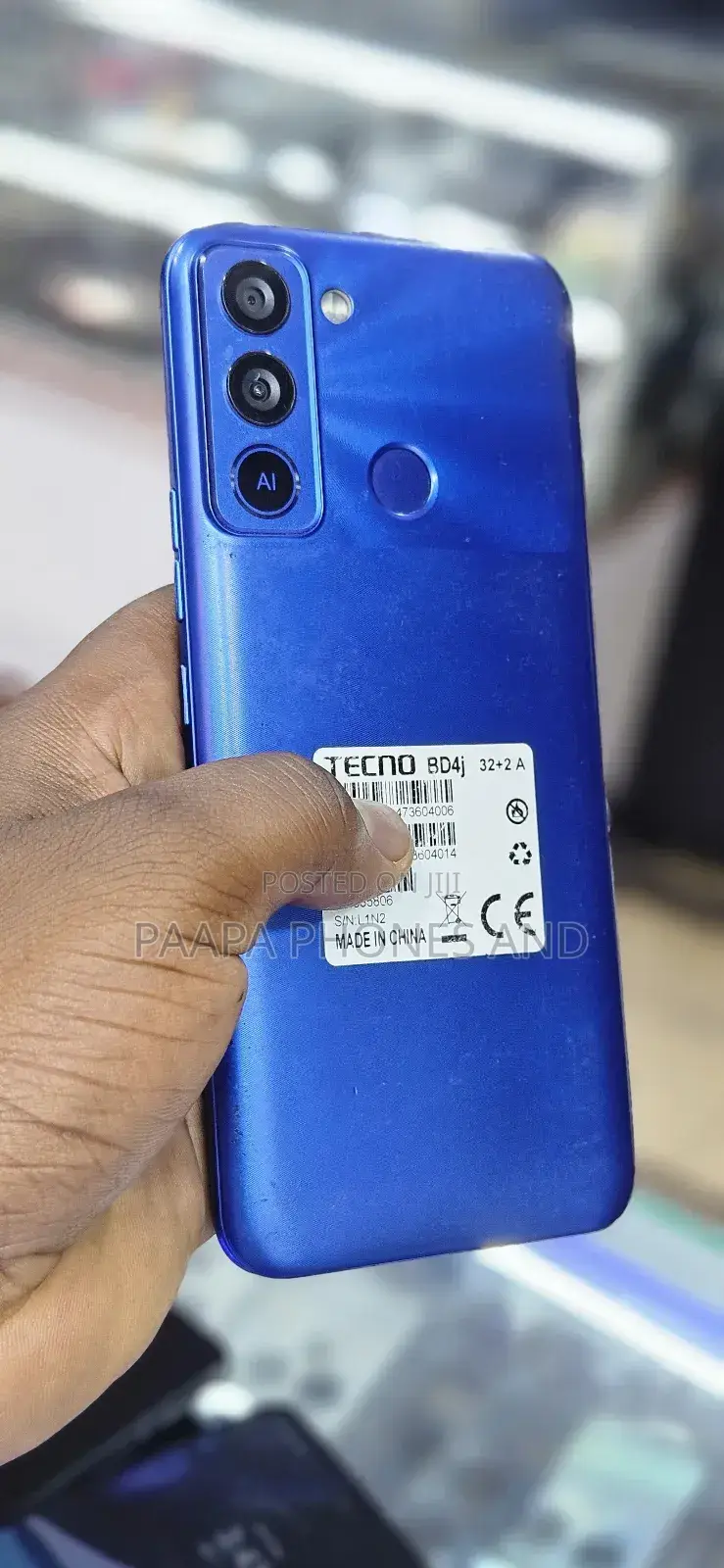 Tecno Pop 5 Pro 32 GB Blue
