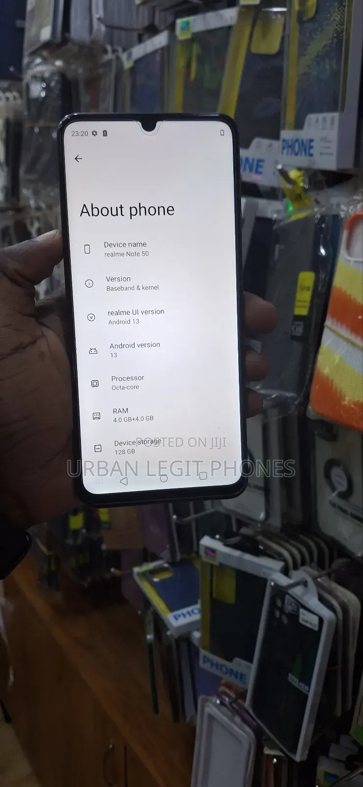 Realme Note 50 128 GB Black