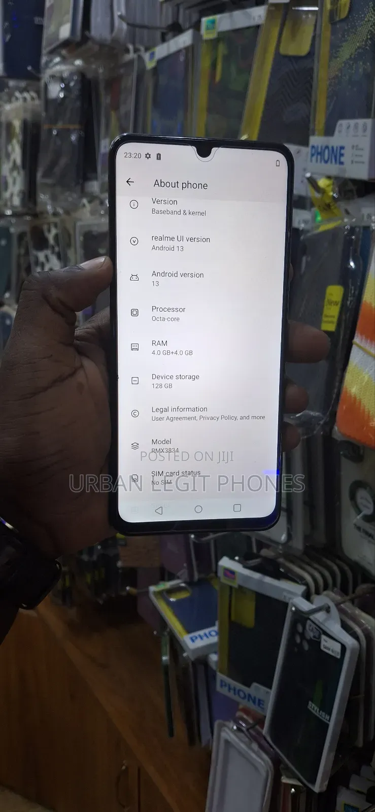 Realme Note 50 128 GB Black