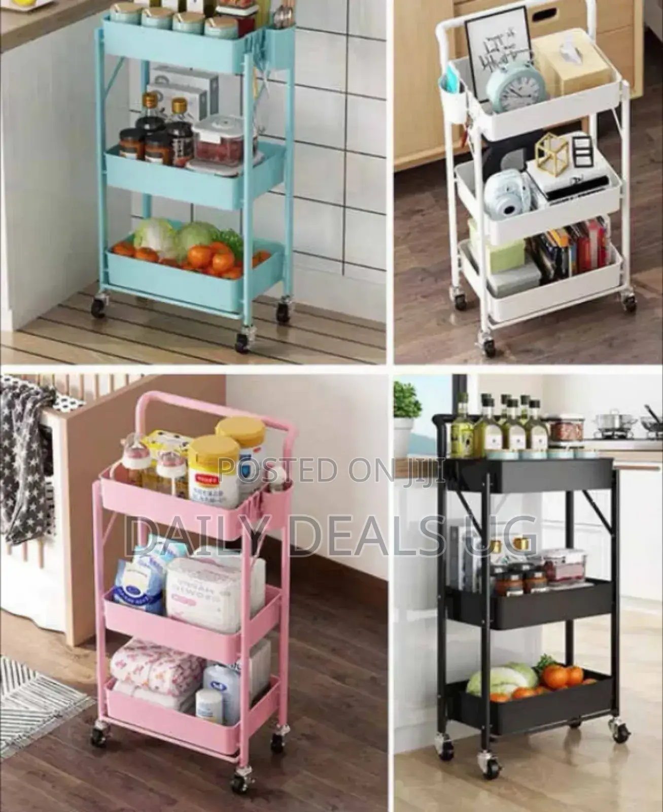 Kitchen Stroller Storage Rack