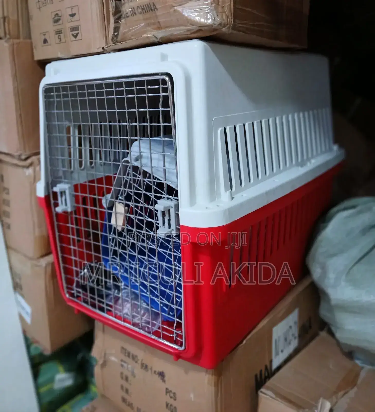 Biggest Size Plastic Pet/Dog Transportation Cage Box