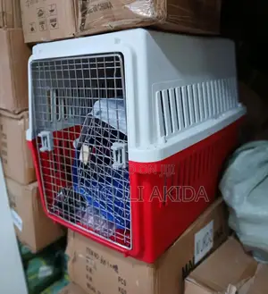 Biggest Size Plastic Pet/Dog Transportation Cage Box