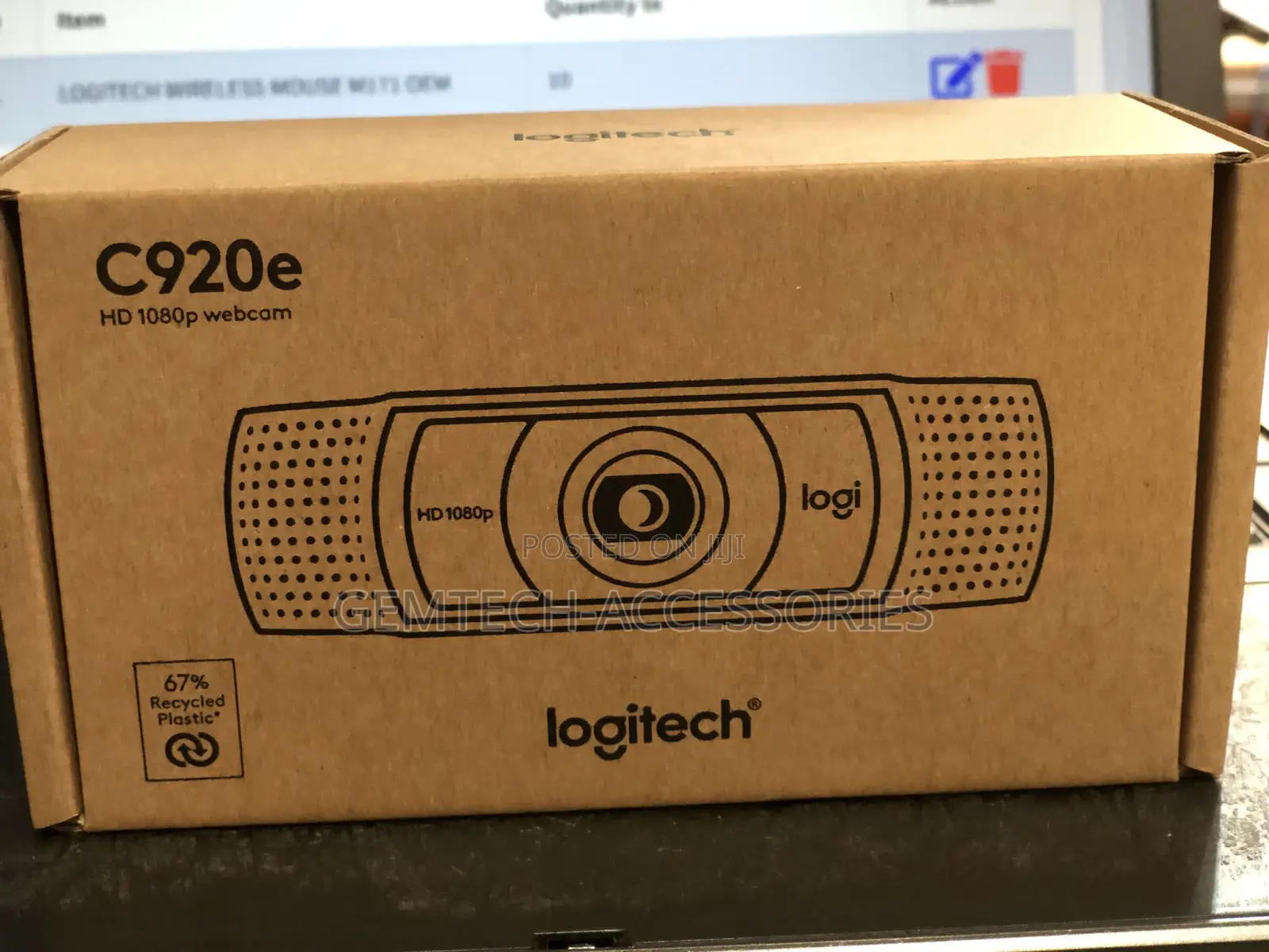 Logitech C920e/ C920 Pro Zoom or Conferencing Webcams