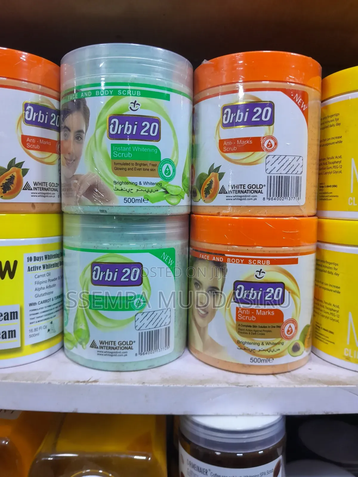 Orbi 20 Face Body Scrub