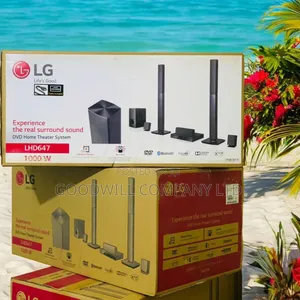 LG Home Theater LHD647 Real Surround Sound 1000w