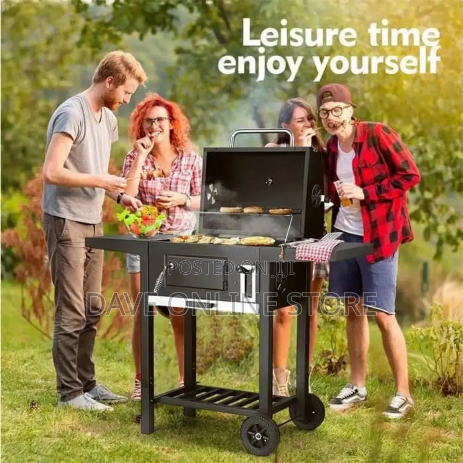 BBQ Smoker Picnic Camping Patio Backyard Charcoal Grill