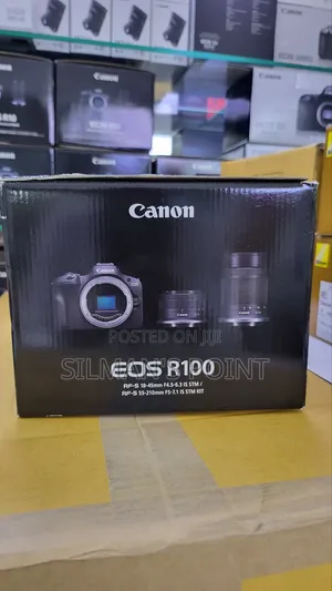 Canon Eos R100 With Dual Lenses