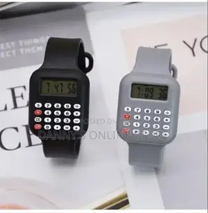 Digital Watch With Calculator