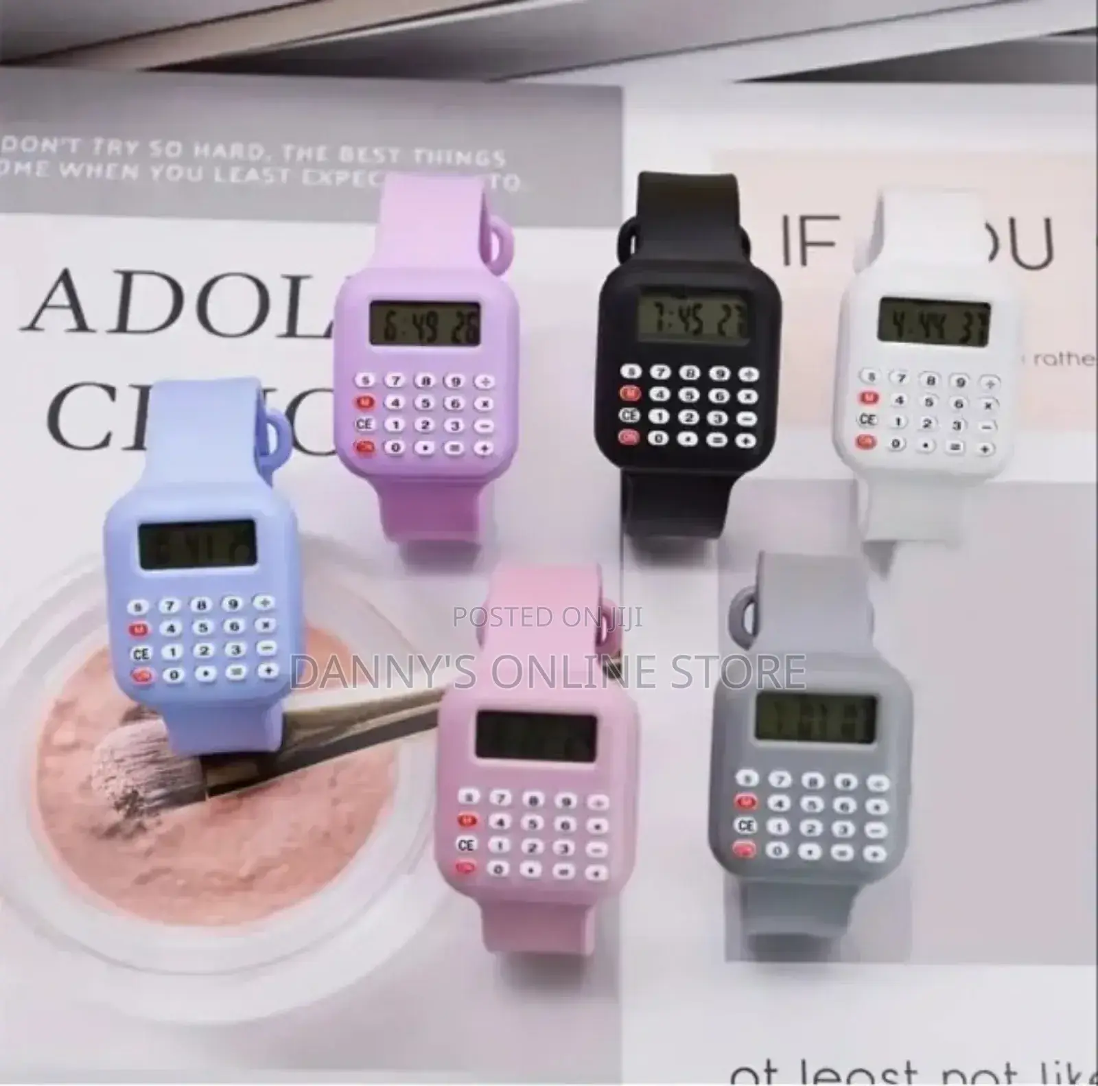 Digital Watch With Calculator