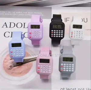 Digital Watch With Calculator