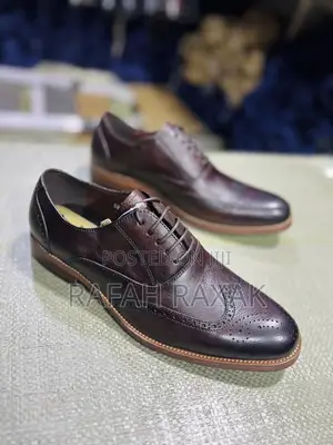 Original Dark Tan Stefano Borella Oxford Gentle Leather Shoe