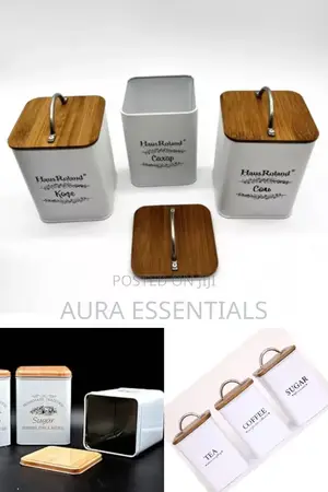 Heart of the Home Set of 3 Storage Tins