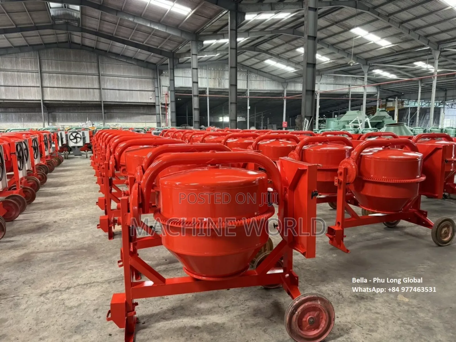 Heavy Duty Concrete Mixer (Watercooled)