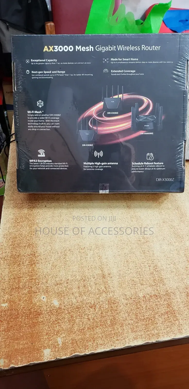 Dlink Ax3000 Mesh Gigabite Wireless Router