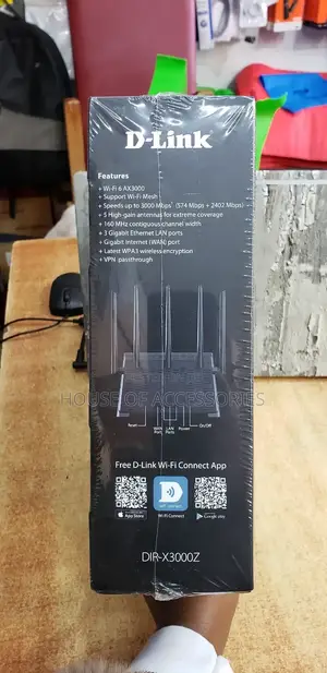 Dlink Ax3000 Mesh Gigabite Wireless Router