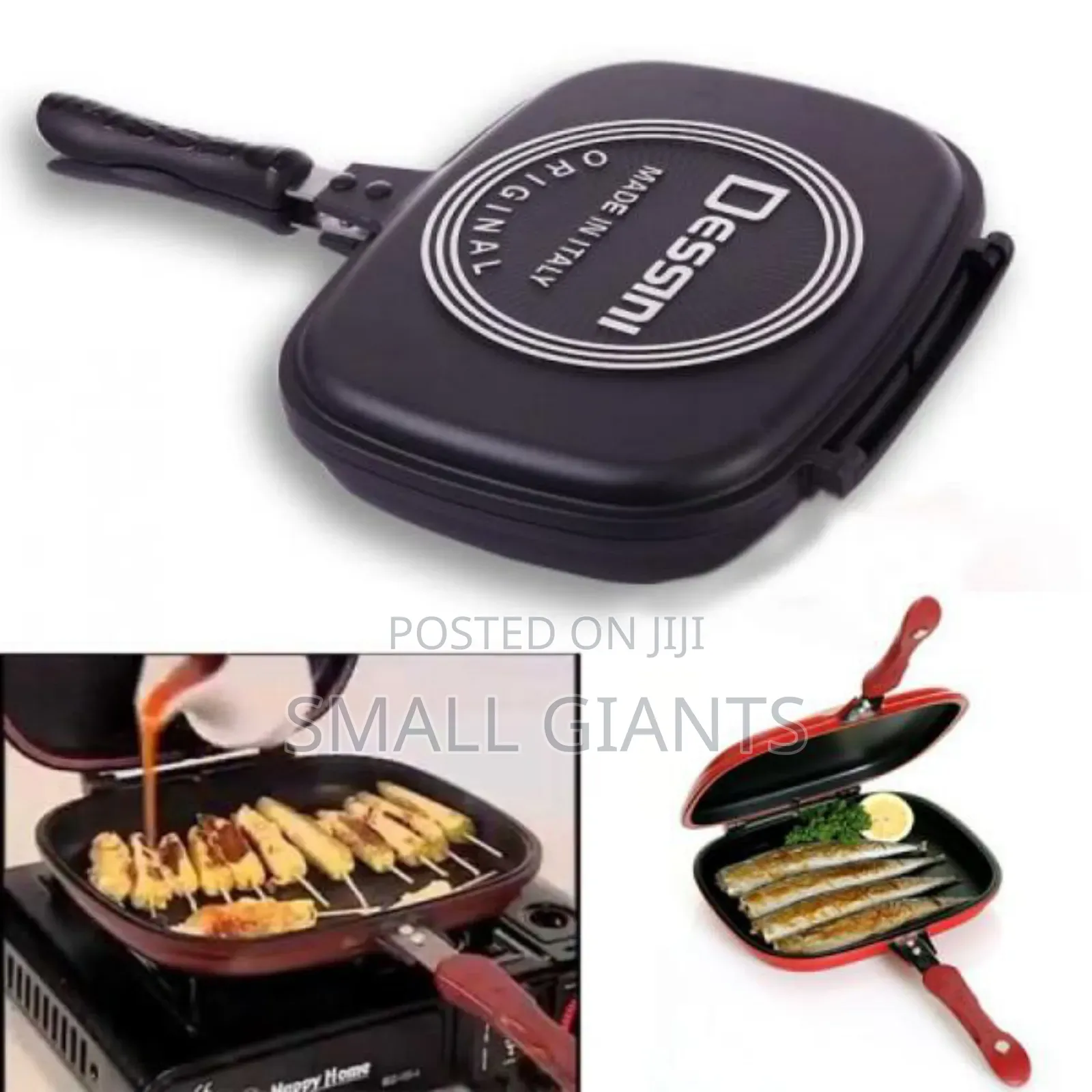 40cm Original Dessin Double Wall BBQ Grill Pan