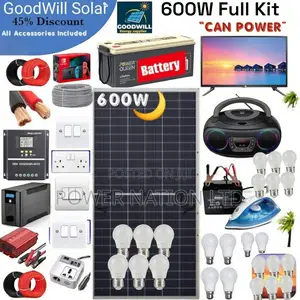 600w Solar Energy System Full Kit