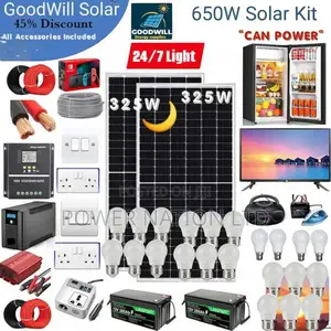 650w Solar Energy System Full Kit