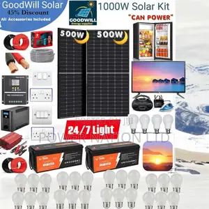 1000w Solar Energy System Full Kit