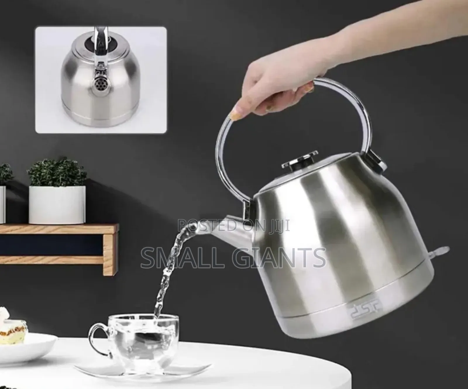 DSP Stainless Steel Electric Kettle