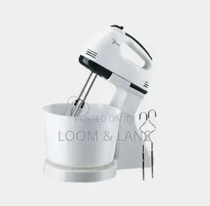 New 7 Speed Hand Mixer With Bowl