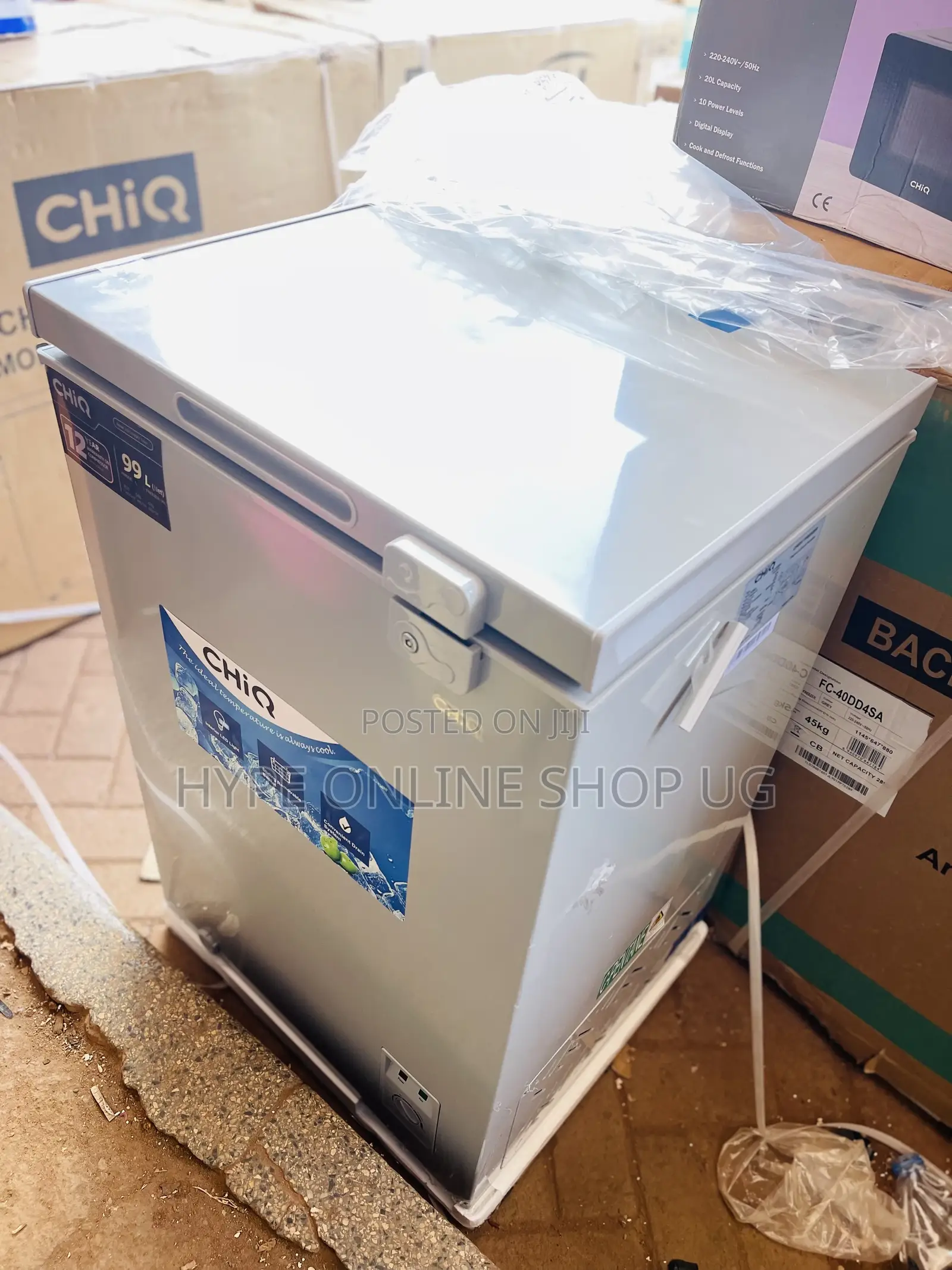 Chiq 131L Deepfreezer at 500000ug