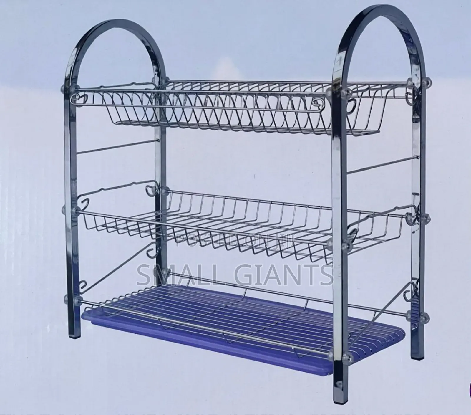 Three- Tier Compact Design Dish Rack