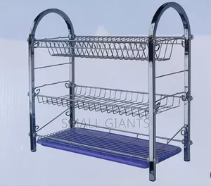 Three- Tier Compact Design Dish Rack