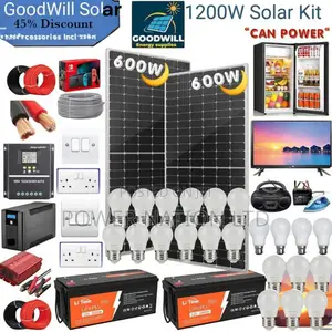 1200w Solar Energy System Full Kit