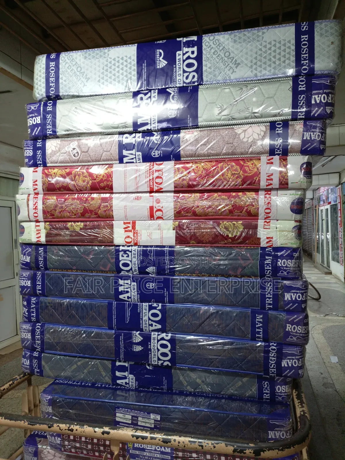 High Density Mattress 5x6x6 Inches Rosefoam