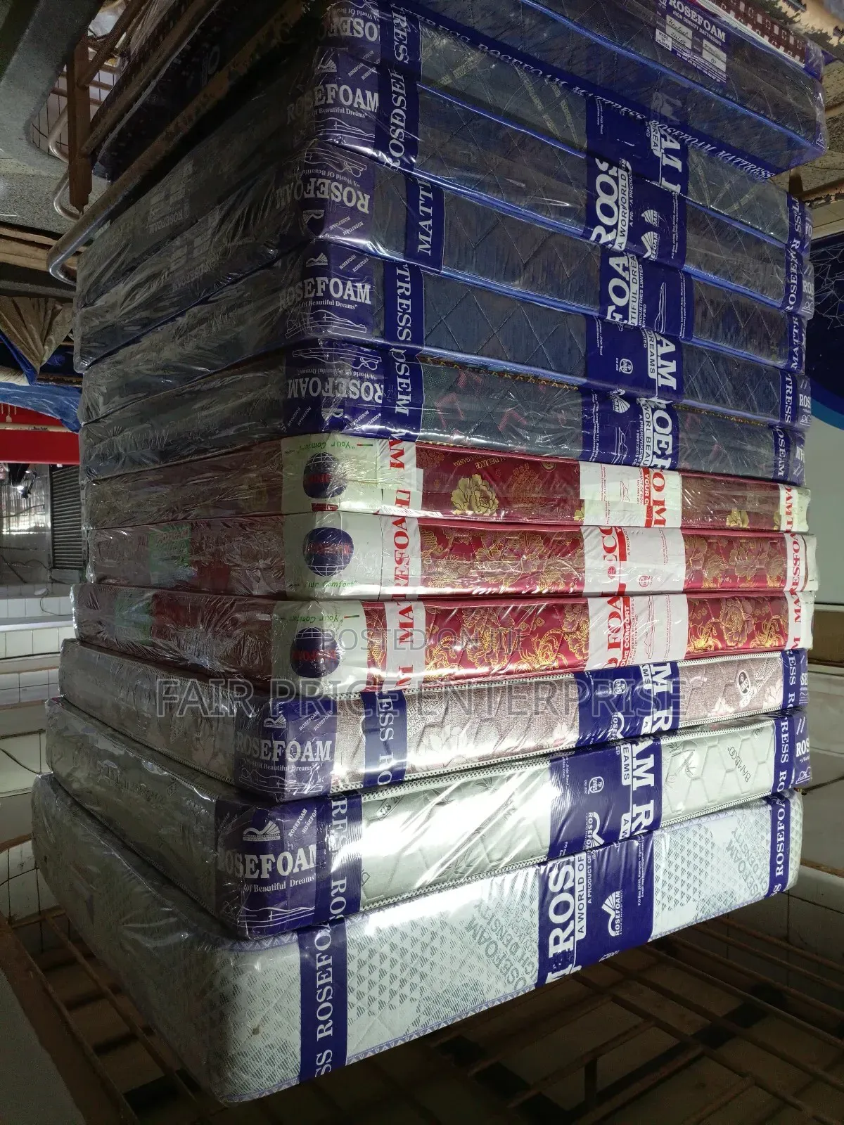 High Density Mattress 5x6x6 Inches Rosefoam