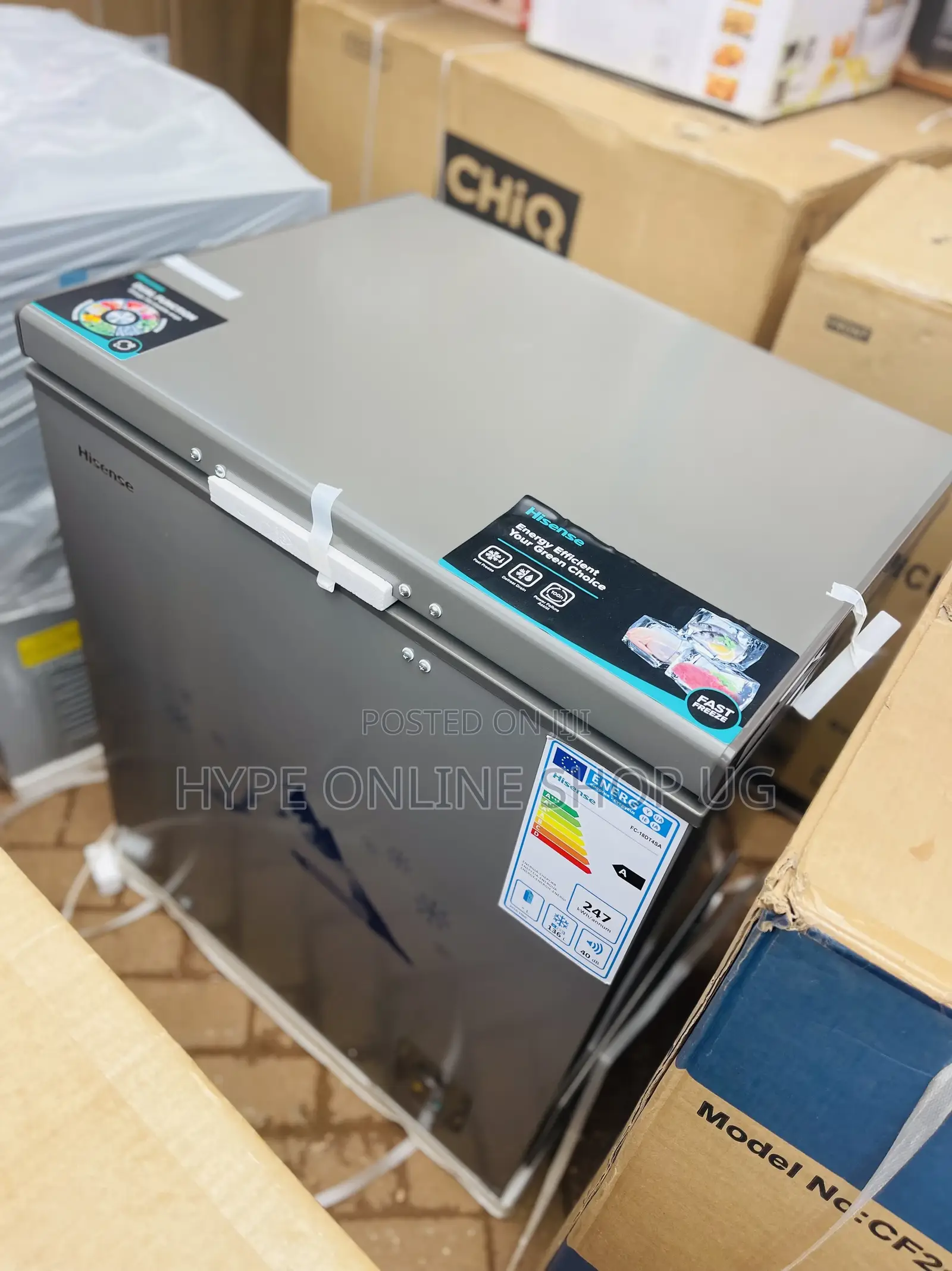 Hisense 200l Chest Deep Freezer Fridge