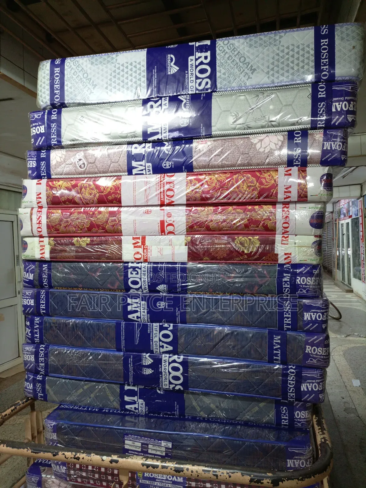 Rosefoam Mattress 4x6x6 Inches High Density