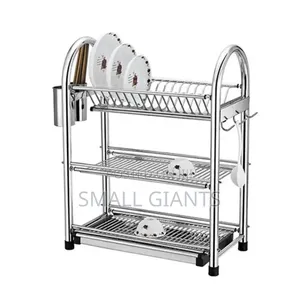 Kitchen Stainless Steel Storage Stand/ Dish Drainer