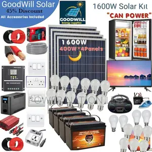 1600w Solar Energy System Full Kit