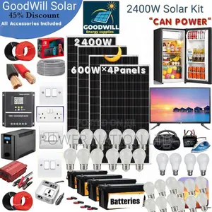 2400w Solar Energy System Full Kit