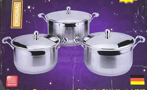 Elegance Cookware Sets of 6 Pieces - Silver