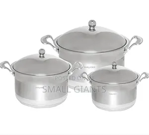 Elegance Cookware Sets of 6 Pieces - Silver