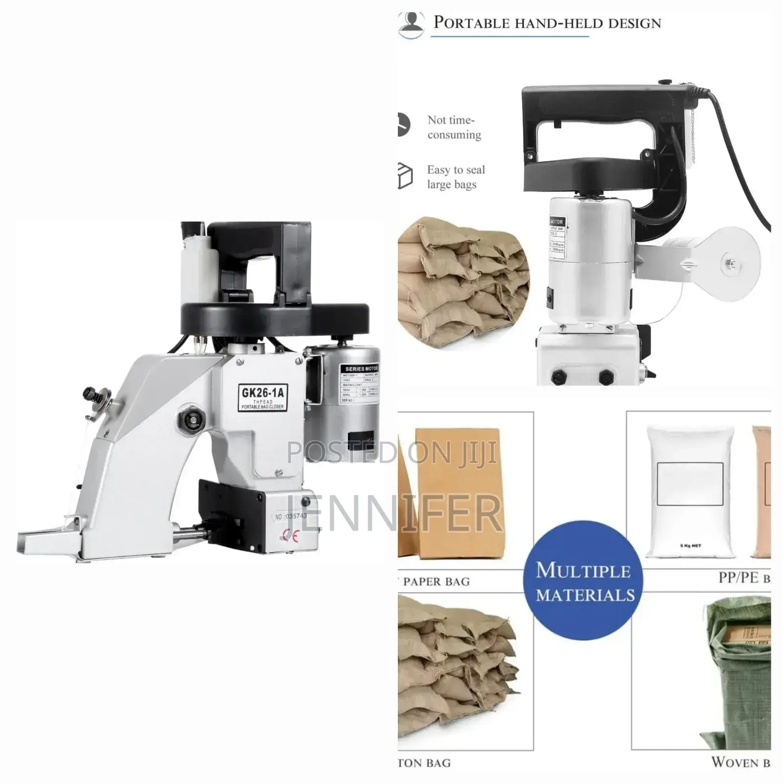Portable Handheld Bag Closer/Sewing Machine