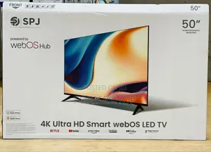 SPJ 50inch Smart Uhd Webos Hub TVS 3yr Warranty