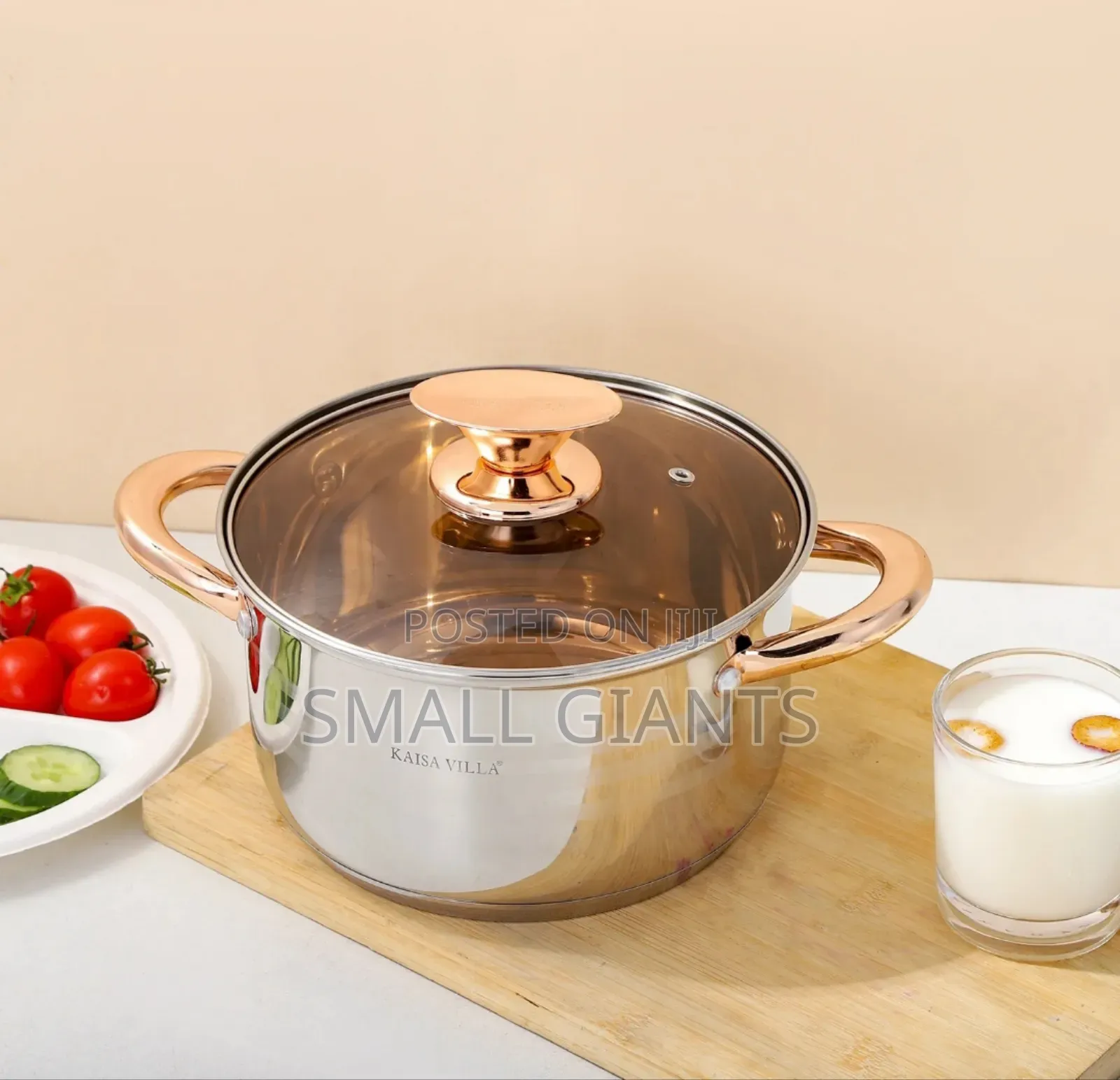 Kaisa Villa Steel Cookware Set 6pcs
