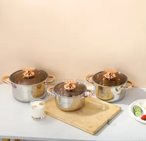 Kaisa Villa Steel Cookware Set 6pcs