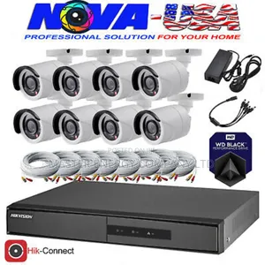 8 Channel 2mp CCTV Cameras Full Kit Kinhg