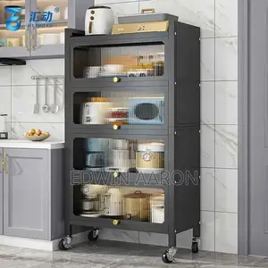5 Layers Kitchen Organizer With Wheels